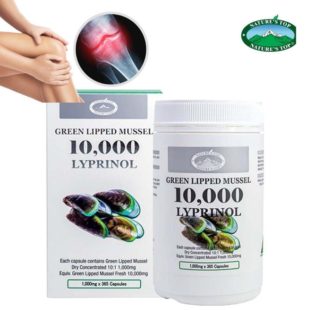 호주 네이쳐스탑 초록입홍합 10000mg 365캡슐 Green Lipped Mussel 농축분말 대용량 - 상세 이미지 4