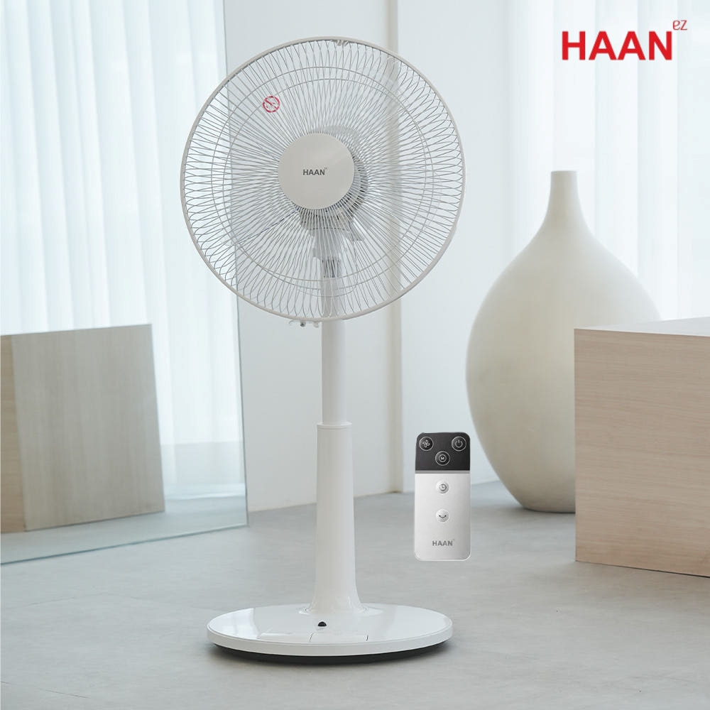 한경희 발터치 스탠드선풍기 가정용 거실 침실 원룸 리모컨선풍기 35cm - 상품 이미지