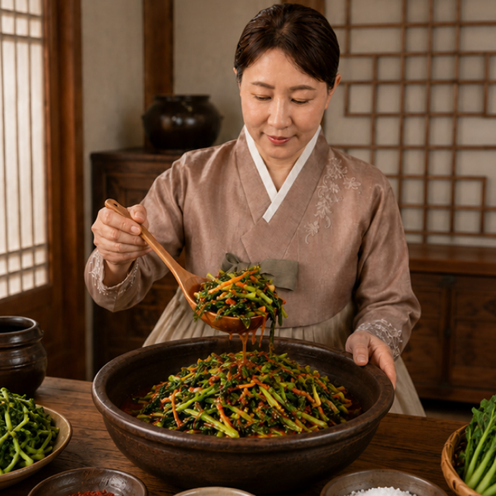 이인화 명인 청정 남해 열무김치 5kg 아삭한 물김치 열무 자박이 대용량 여름 - 상세 이미지 4