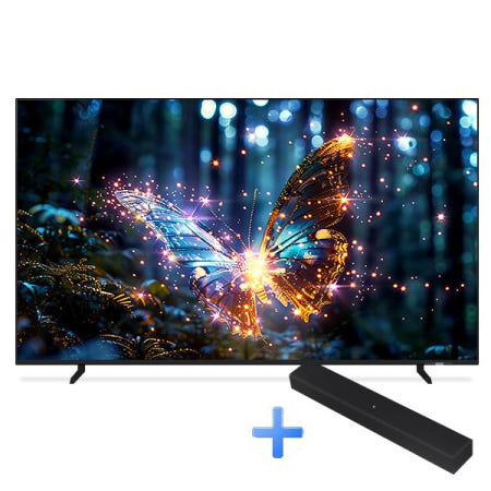 삼성전자 삼성전자 QLED TV 4K QF7A 163cm 스탠드형 사운드바(HW-B400F) 세트 o클릭o KQ65QF7AAFXKR