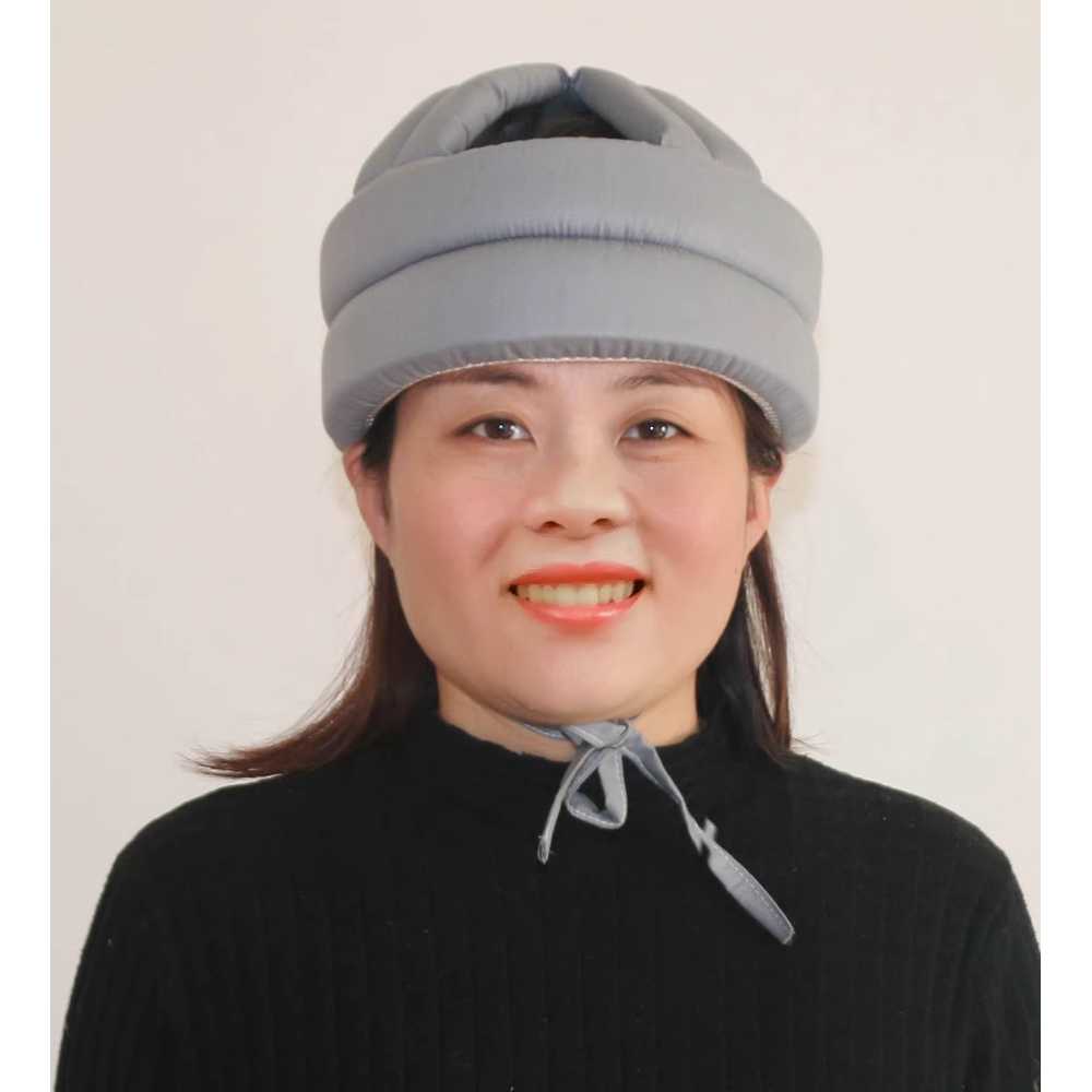 성인용 머리 보호대 환자머리보호대 시니어 쿠션헬멧 레이스업)회색 별빛 하늘 - 상세 이미지 3