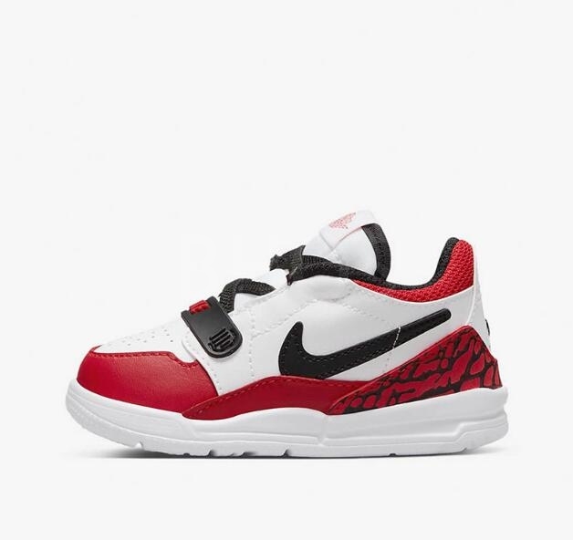 나이키 LEGACY 312 로우 화이트 블랙 남아