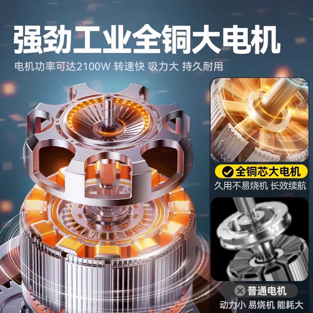 산업용 물흡입기 먼지 석션기 클리너 모래 청소기 물 15L-1400W (56000PA) - 상세 이미지 3