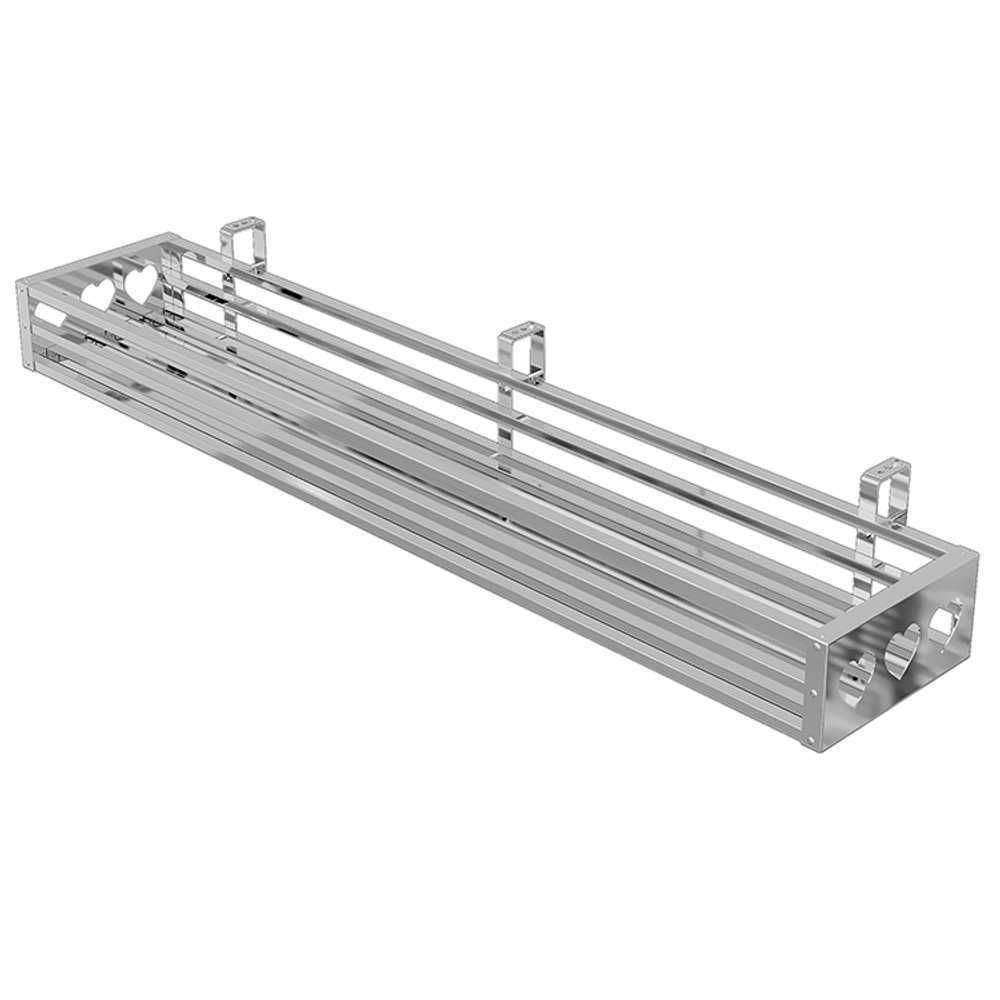 베란다 화분걸이 진열대 정리대 난간 받침대 발코니 50x20x12 3-6CM 후크 2개 포함 - 상세 이미지 2