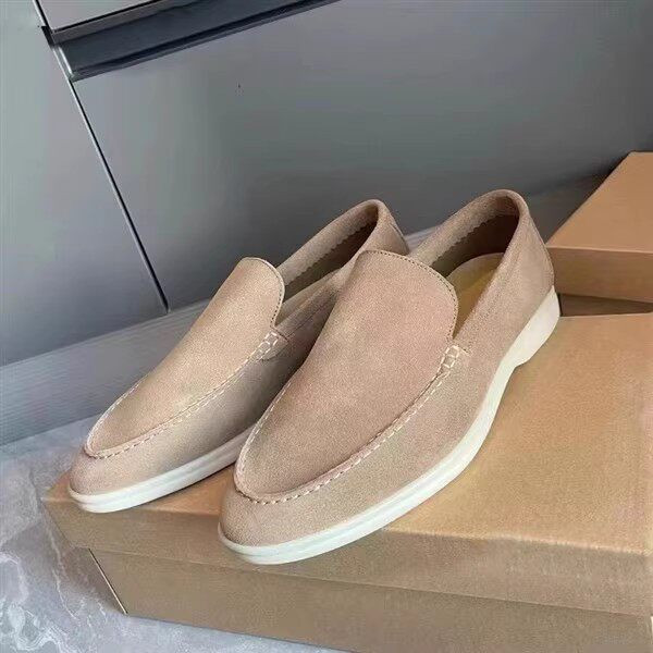 남성 스웨이드 로퍼 드라이빙 구두 캐주얼 데일리 슈즈 슬립온 남자 신발 290mm - 상세 이미지 2