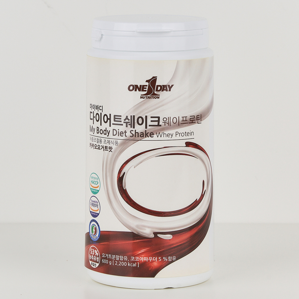 마이바디 웨이프로틴 쉐이크 독일산 농축유청단백질 WPC, 카카오요거트맛 600g - 상세 이미지 3