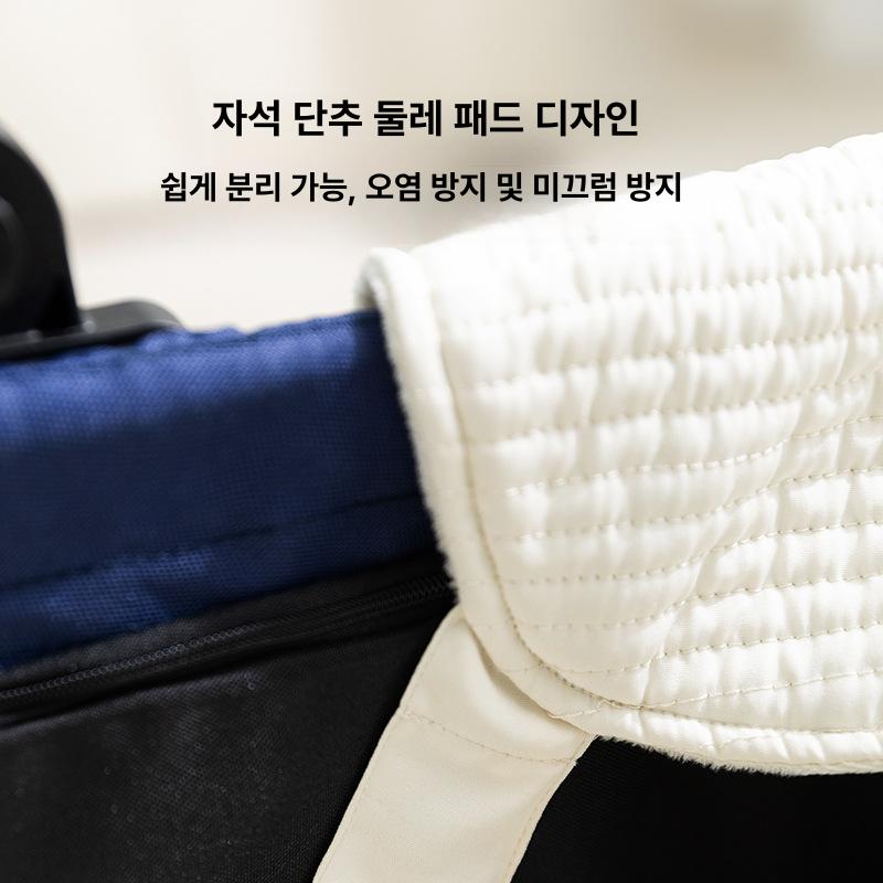 화이트 강아지 고양이 패드 소형견 애완동물 외출용 매트 3종 세트 범용 - 상세 이미지 4