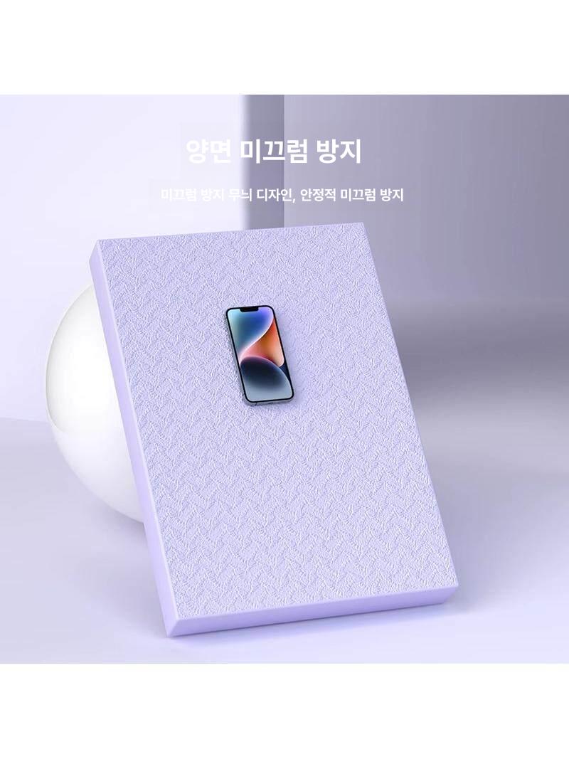 밸런스 요가매트 두꺼운 플랭크 운동 홈트 쿠션 퍼플 45cmx20cm 4cm - 상세 이미지 2