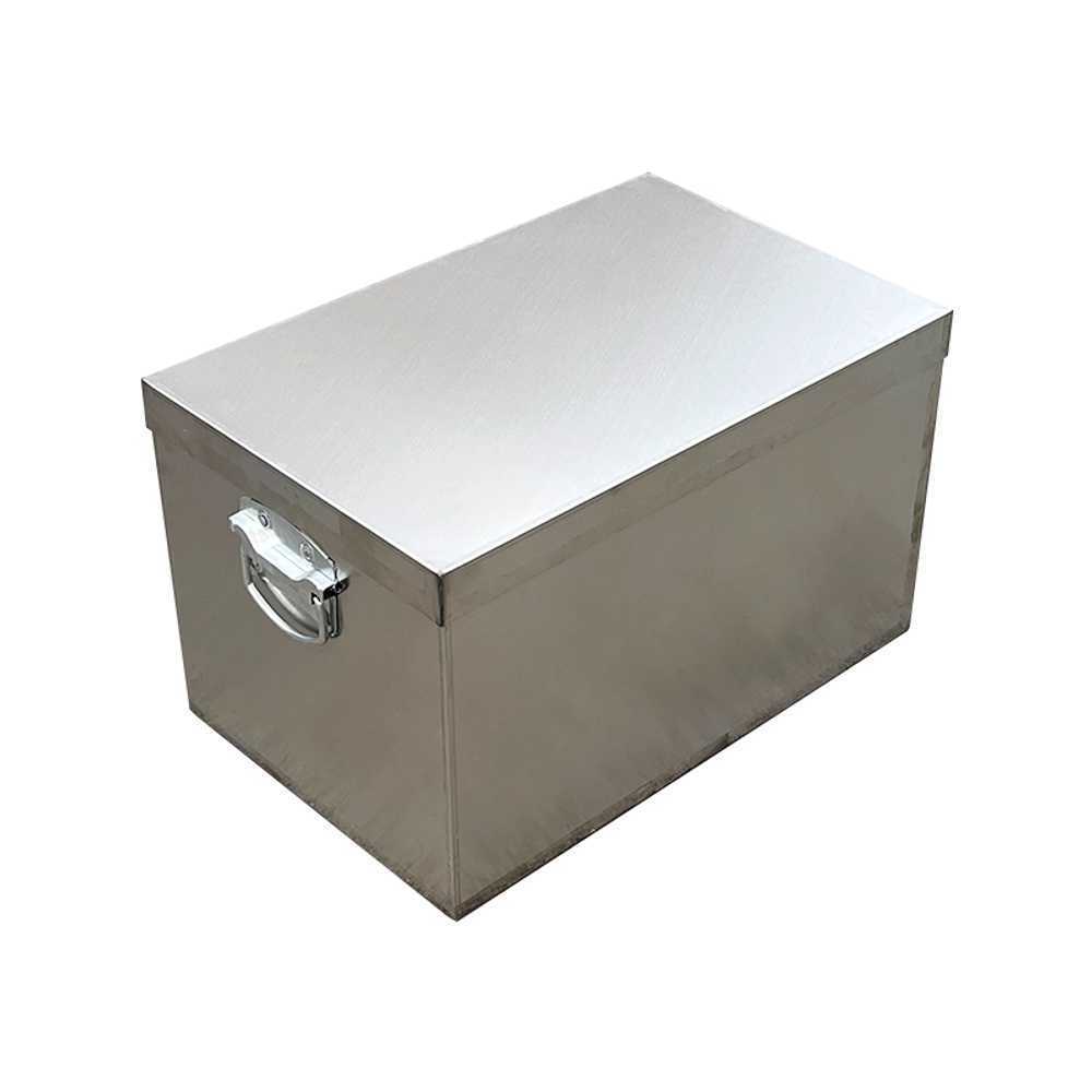 화물차 공구박스 정리 캐비닛 공구함 차량 상자 철제 48cmx28cmx20cm + 잠금장치 - 상품 이미지