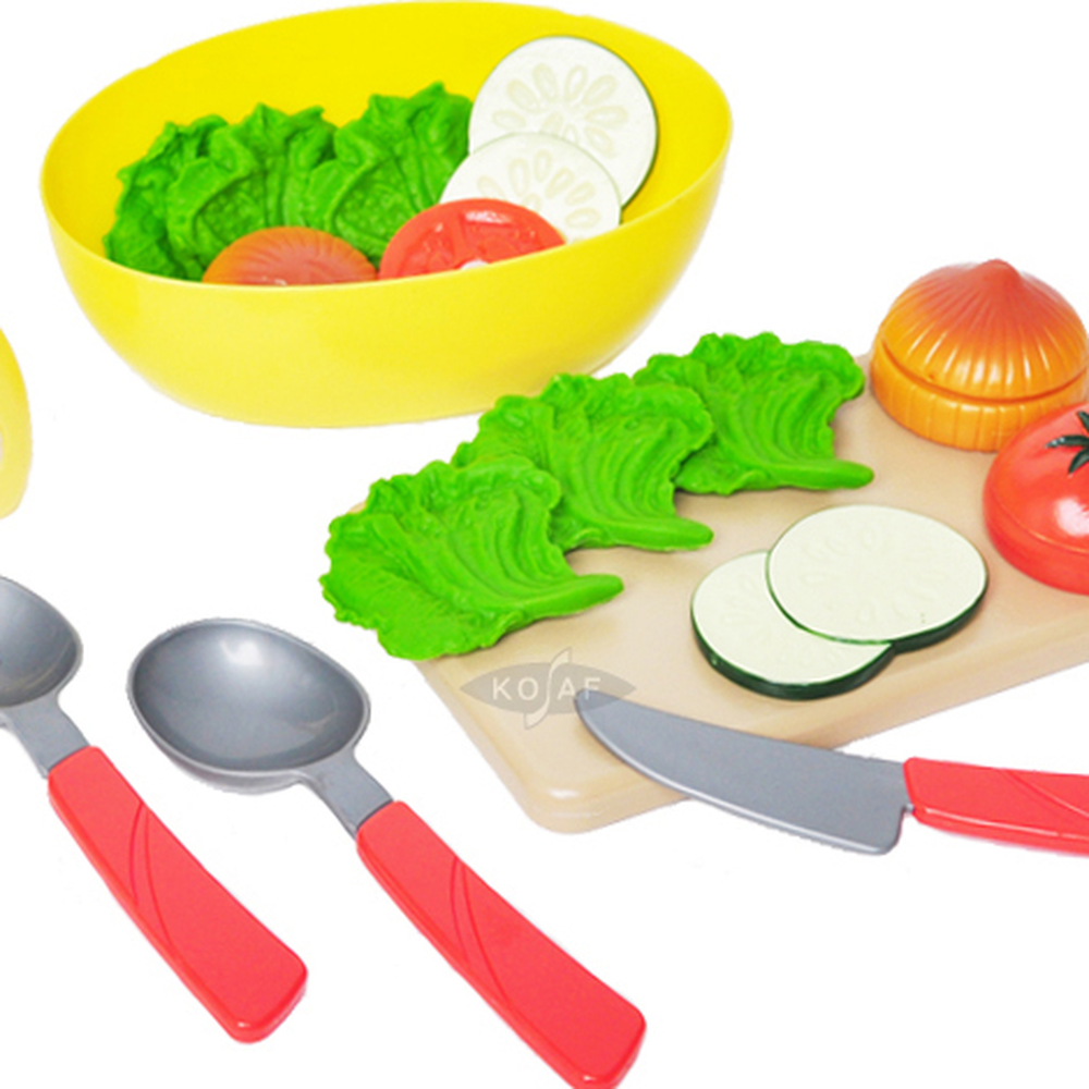 소꿉놀이세트 채소썰기유치원주방놀이세트 훅테이프탈부착어린이집 20pcs 5세 6세 - 상세 이미지 2