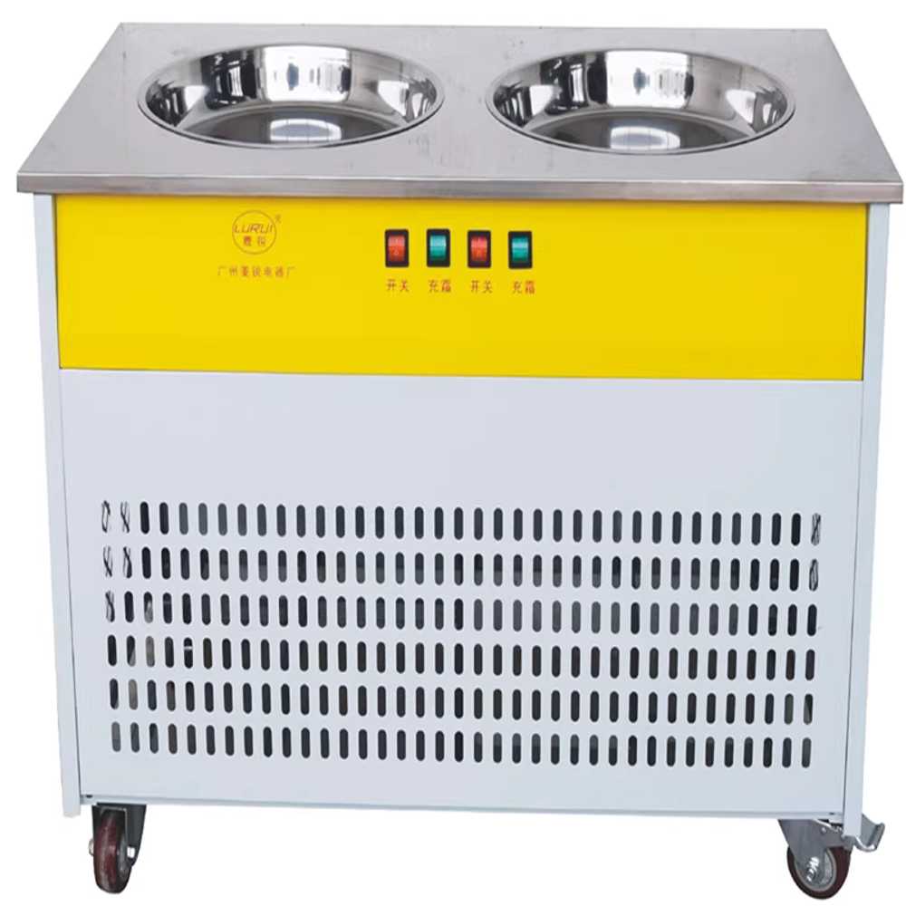 터키식 아이스크림 머신 행사 푸드트럭 카페 축제 콘 싱글 라운드 냄비(1500W) - 상세 이미지 3