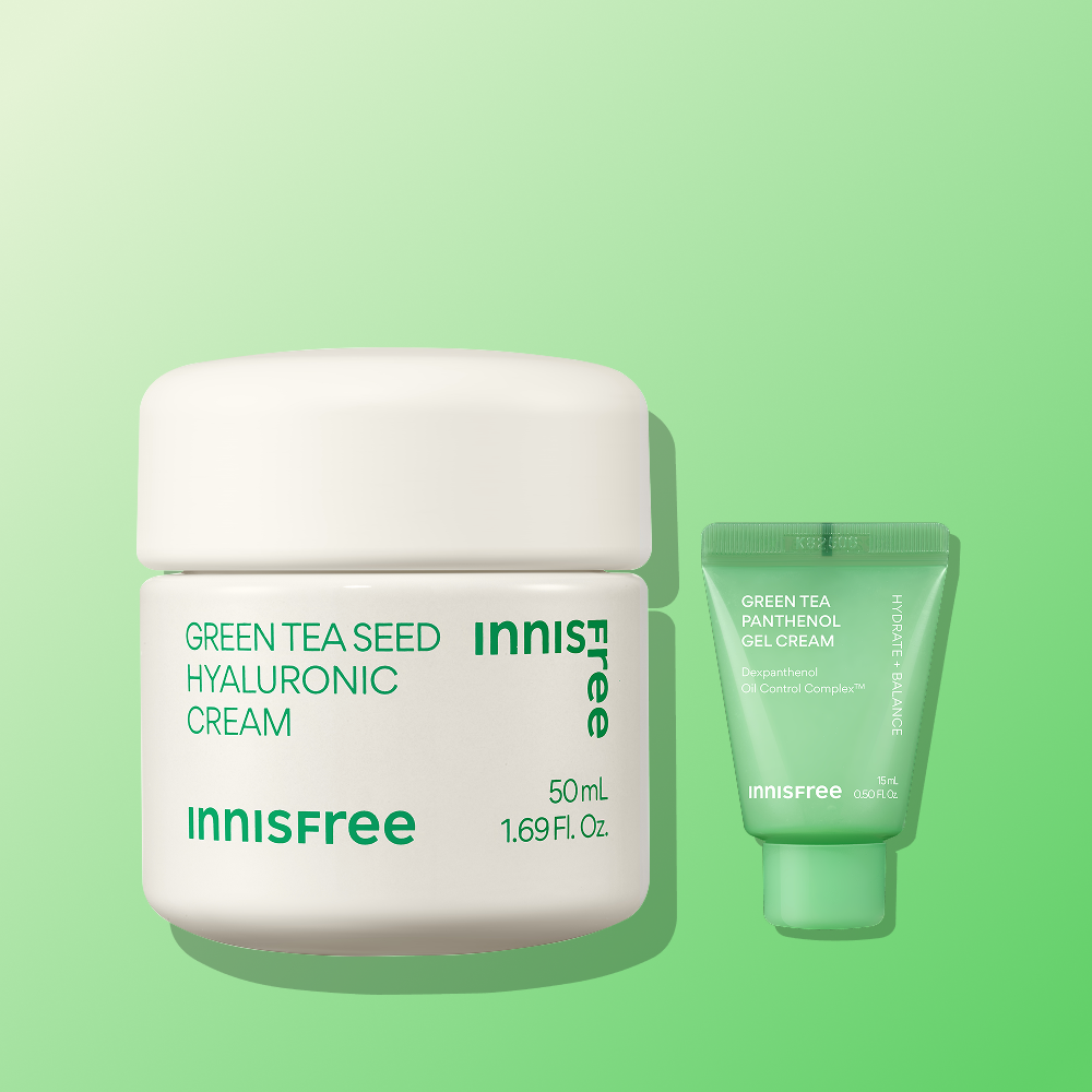네이버 이니스프리 그린티 씨드 히알루론산 진정 보습 수분크림 50ml