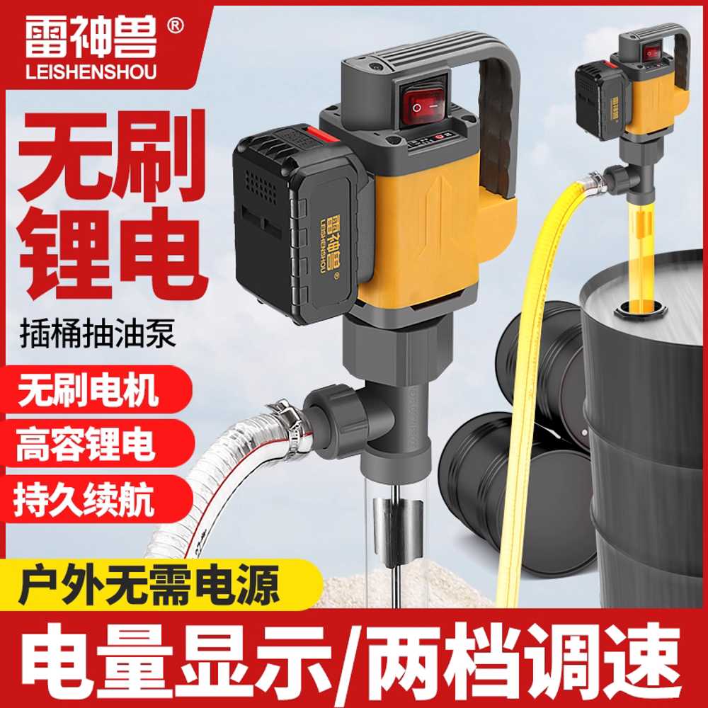 충전식 물펌프 전동 세트 정원 양수기 텃밭 휴대용 800W + 3m 튜브 - 상세 이미지 3