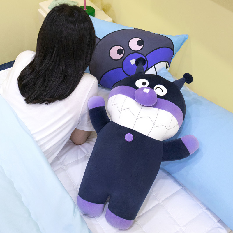 호빵맨 안아줘 쿠션 봉제 필로우 스마일 애착 인형 캐릭터 굿즈 이미지 6