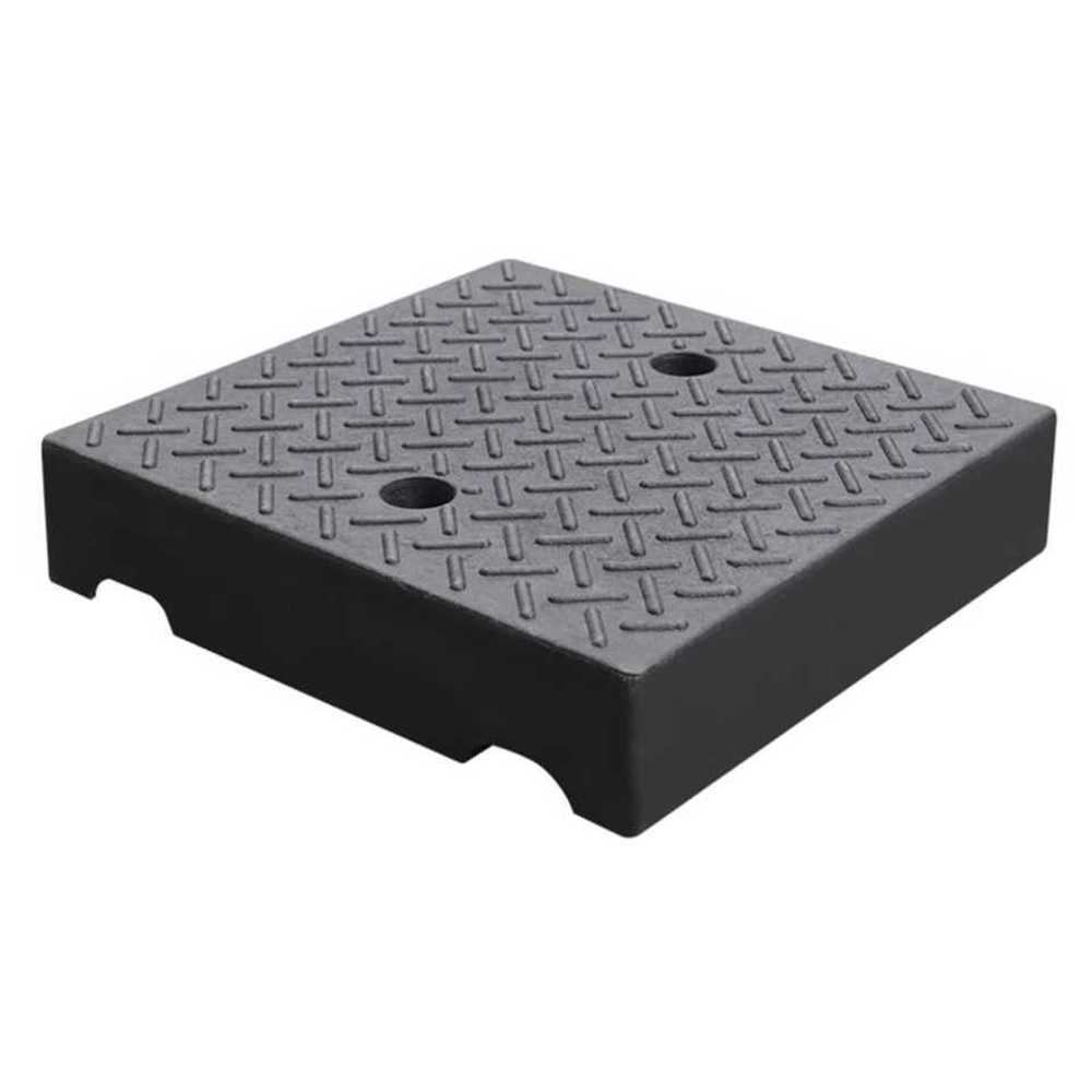 차량 진입판 계단 경사로 차량진입판 설치 화물차 턱 50x50x11 - 상품 이미지