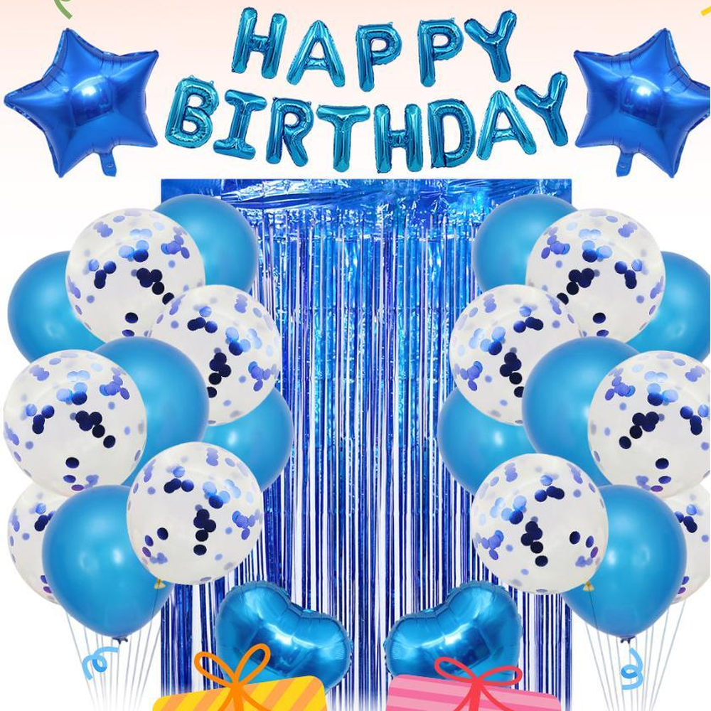 포토존꾸미기축하용 블루테마이벤트용파티풍선 올인원세트기념일생일풍선 - 상세 이미지 2