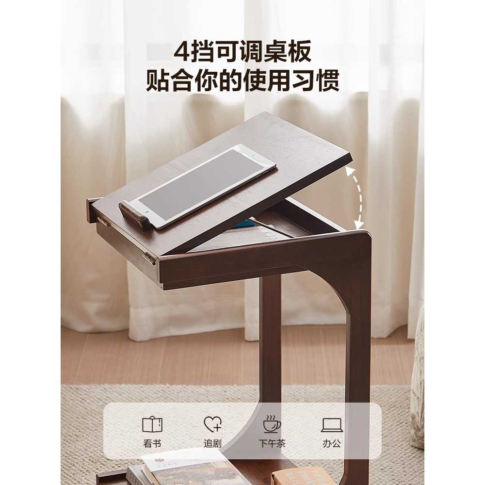 각도조절 테이블 사이드 침대용 보조 패드 모션 탁자 사이드 테이블 - 상세 이미지 4