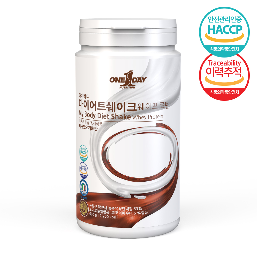 마이바디 웨이프로틴 쉐이크 독일산 농축유청단백질 WPC, 카카오요거트맛 600g - 상세 이미지 2