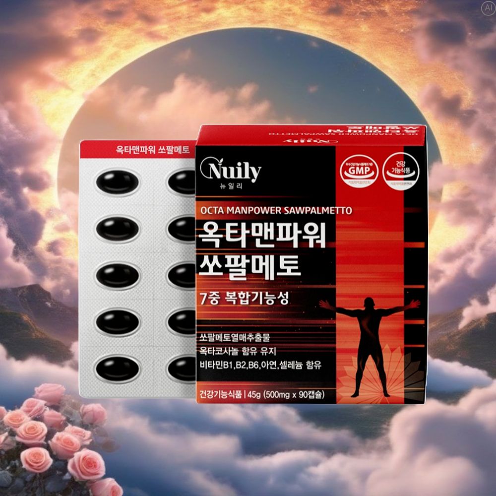 전립선 옥타코사놀 쏘팔메토효능 소변이자주마려움 약3개월 - 상세 이미지 3