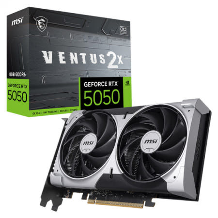 엠에스아이 MSI 지포스 RTX 5050 벤투스 2X OC D6 8GB VGA 그래픽카드