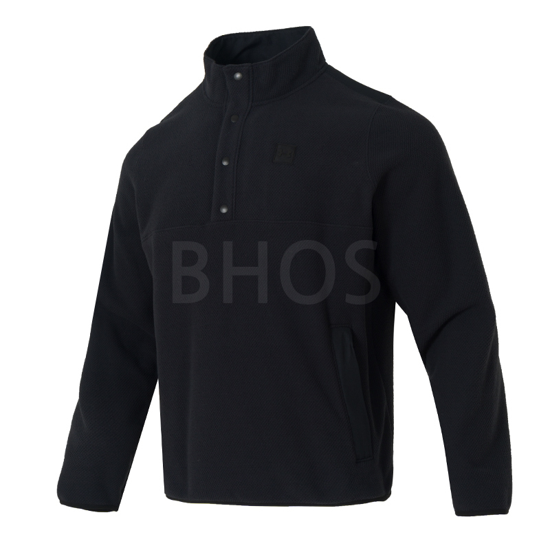 언더아머 Expanse Scout Flc 1 Snap-BLK 블랙 남