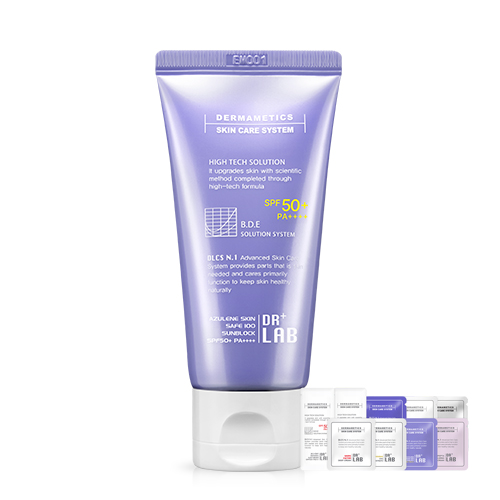 닥터랩 아줄렌 스킨 세이프 100 선블럭 100ml 피부과 선크림 유기자차 - 상품 이미지