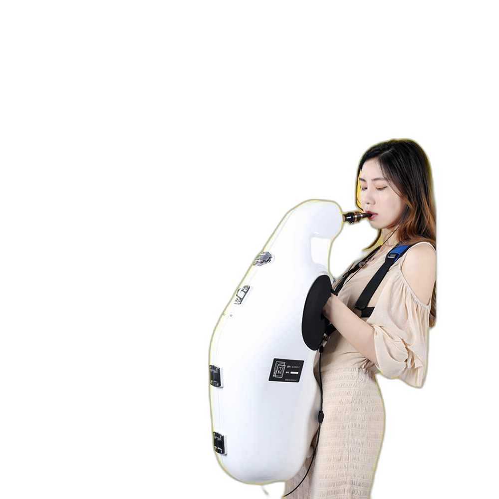 전자식 색소폰 뮤트기 이어폰 연습 테너 알토 방음 뮤트 파우더 - 상품 이미지