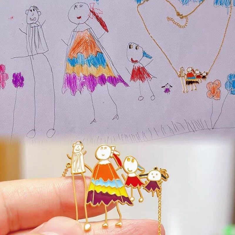 어반홈 목걸이 팔찌 팬던트 그림 주문 제작 DIY - 상세 이미지 5
