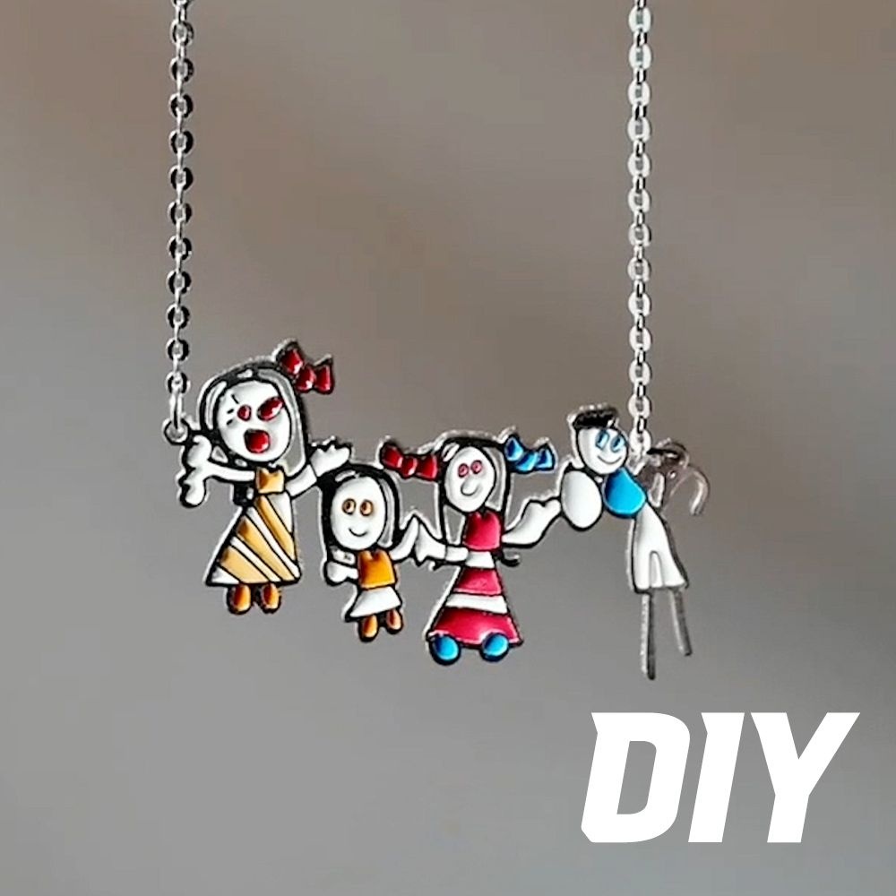 어반홈 목걸이 팔찌 팬던트 그림 주문 제작 DIY - 상품 이미지
