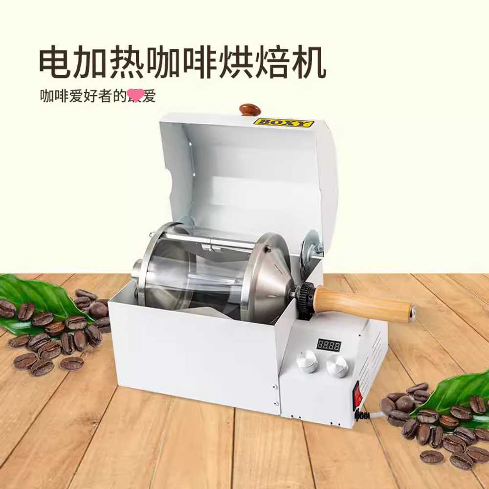 커피 로스팅기 철 회전식 군밤 열풍식 망 핸드 수동식 BX-100 스틸(직화) - 상세 이미지 5