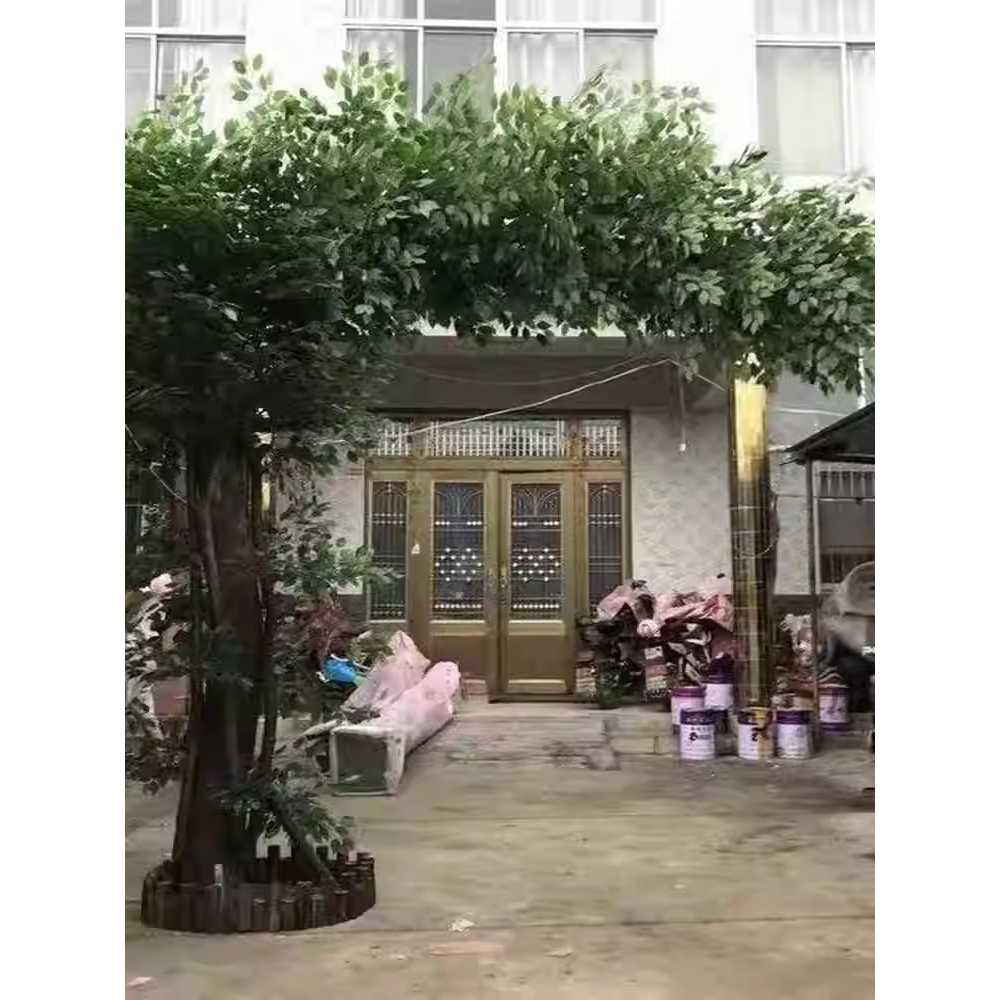 대형 인조 나무 식물 장식 조경 가짜 카페 조화 풀 (원형)x1.5mx1m - 상세 이미지 4