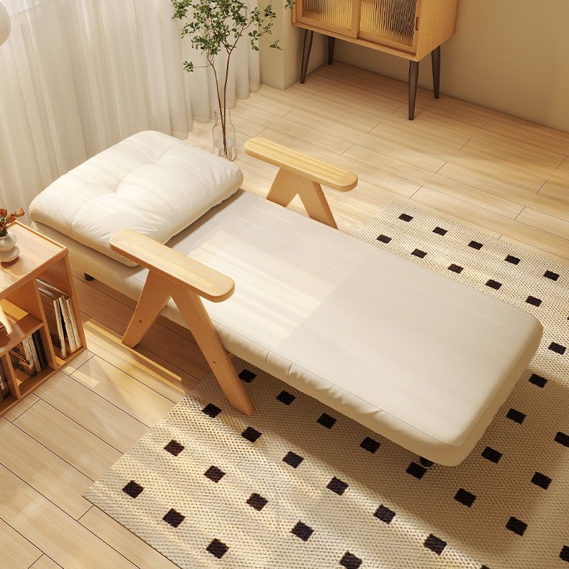 접이식 소파베드 싱글 확장형 원목 침대 거실 발코니 75cm 코듀로이 10x10x10cm - 상세 이미지 3