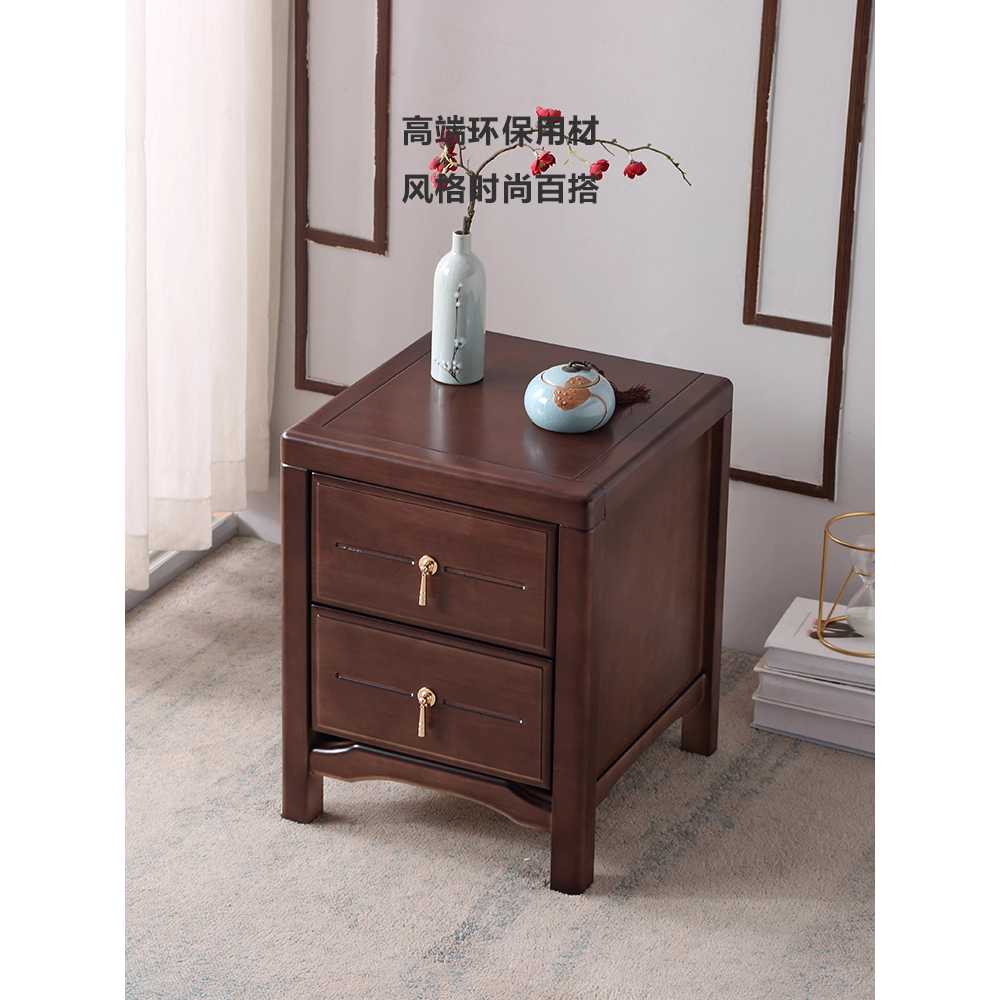 빈티지 협탁 고재 서랍장 수납장 티테이블 사이드 흑단 30x41x51 - 상세 이미지 4