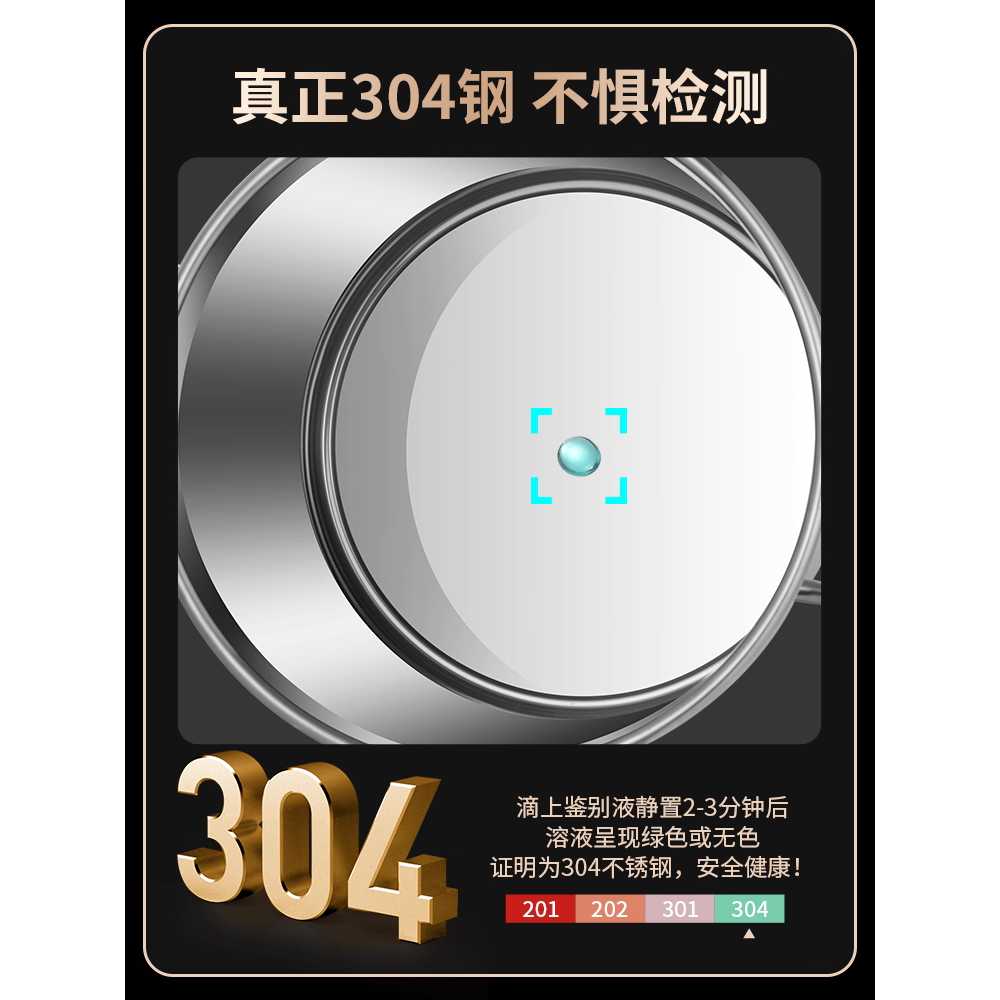 곰솥 큰 스텐 대형 업소용 곰탕냄비 국통 90L 들통 두꺼운 20x20-6L - 상세 이미지 2
