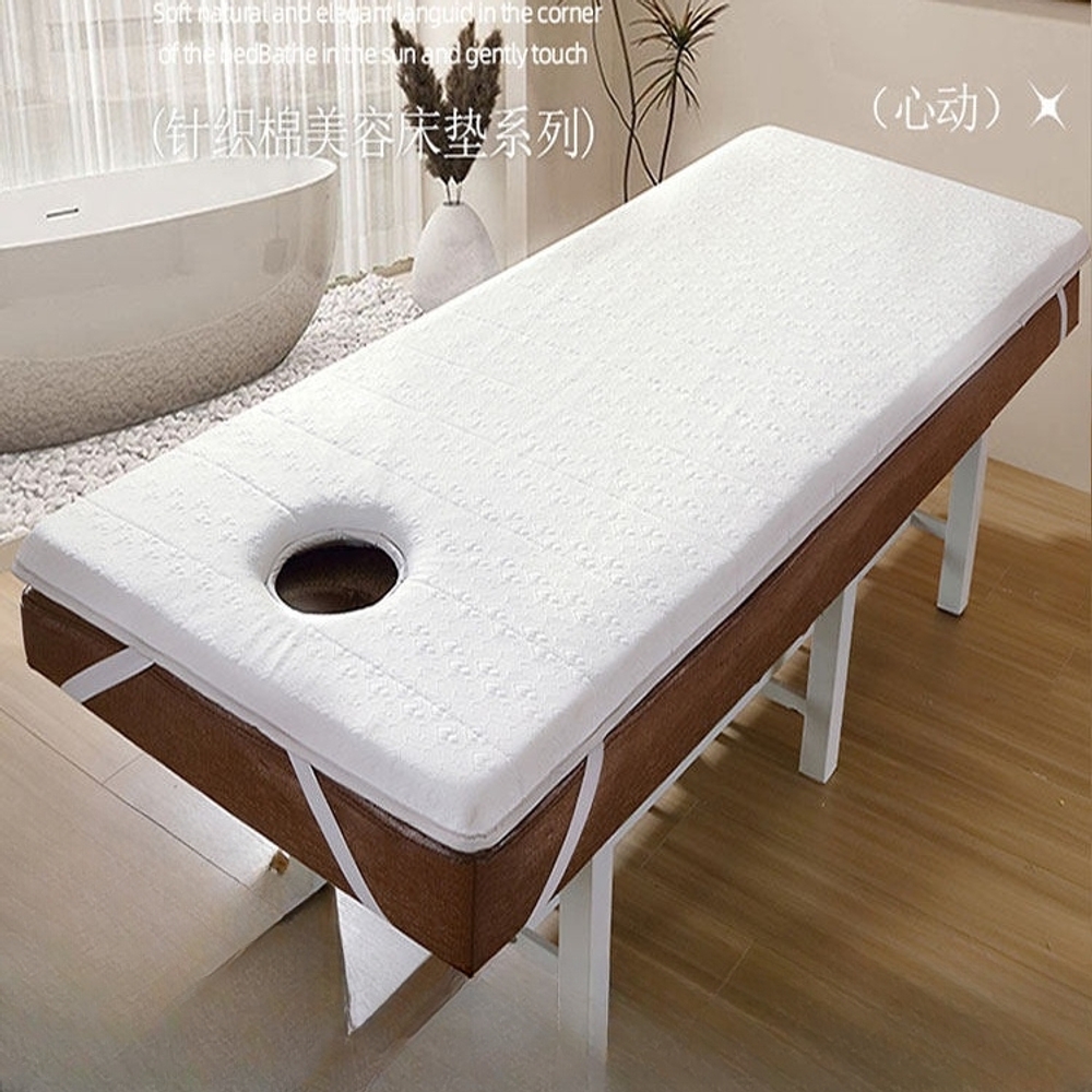 접이식 미용배드토퍼 마사지침대 커버 시트 뷰티샵 매트 그레이 80x190cm 두께 5cm - 상세 이미지 4