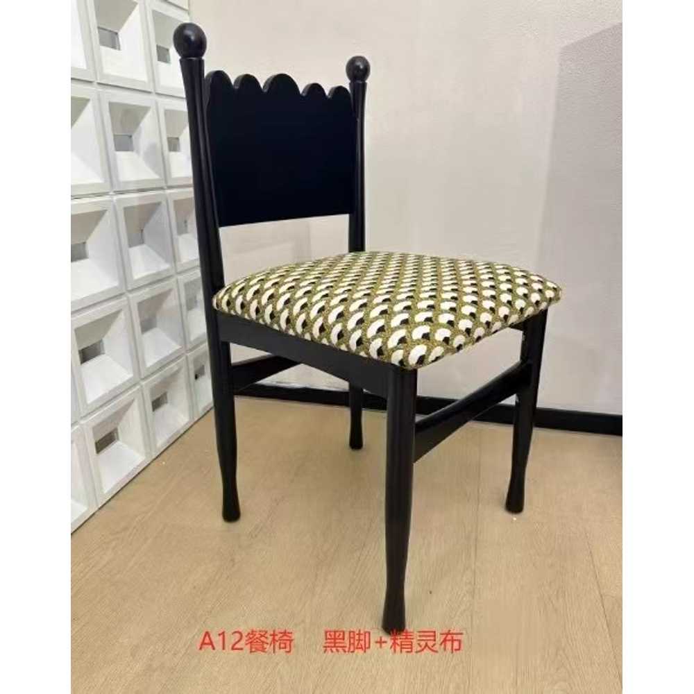 빈티지 의자 클래식 휴대용 카페 모던 감성 체어 원목 A타입 이미지 6