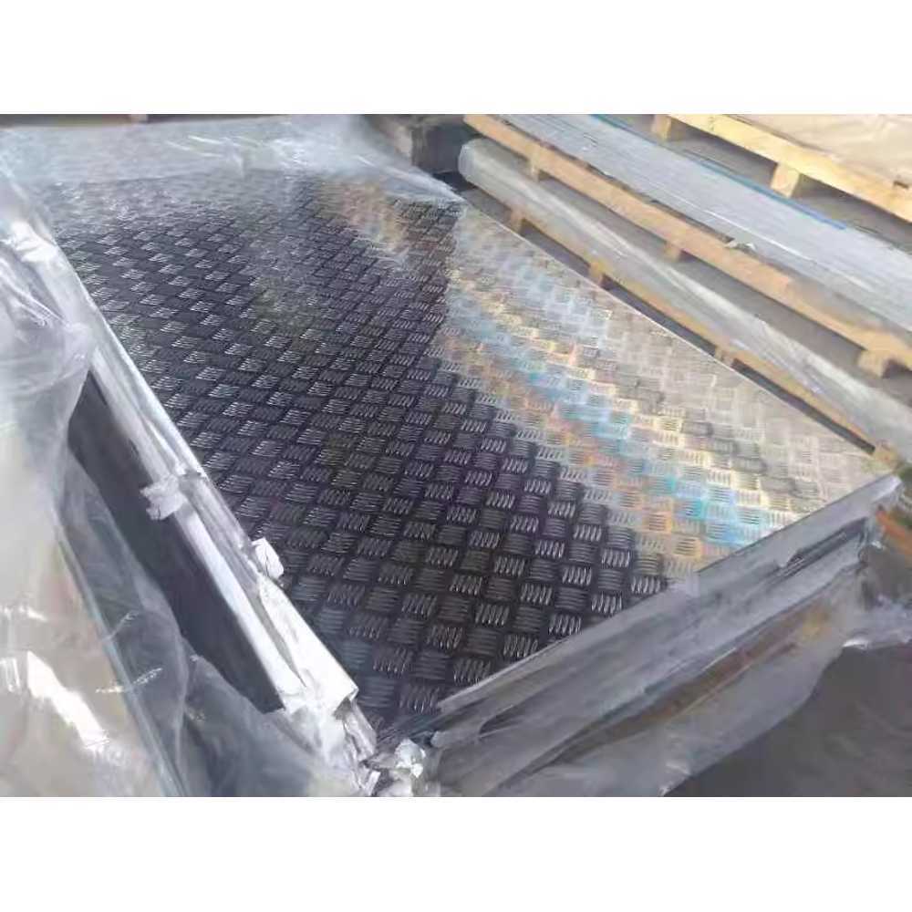 알루미늄 체크판 스틸 양각 알루미늄체크판 플레이트 1.0mmx1000mmx2000mm 10장 - 상품 이미지