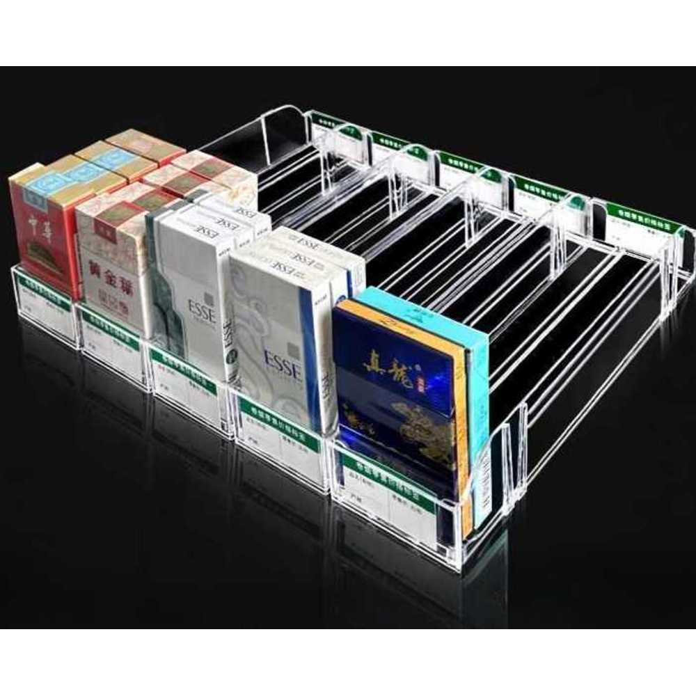 담배푸셔 마트 편의점 선반 진열대 케이스 단면 자동 단면 담배 - 3갑(10개) - 상품 이미지