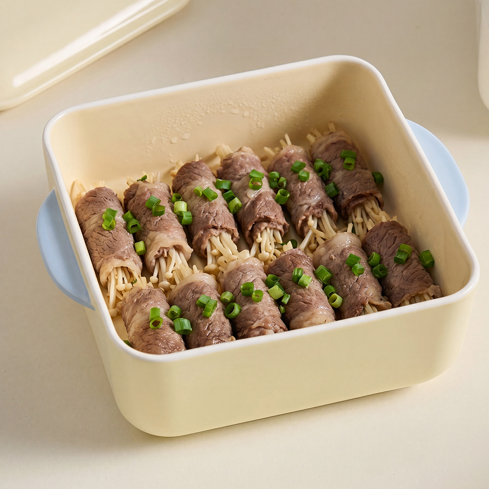 윤도자기 모락 전자레인지 생선찜기 라면 계란찜 야채 이미지 6