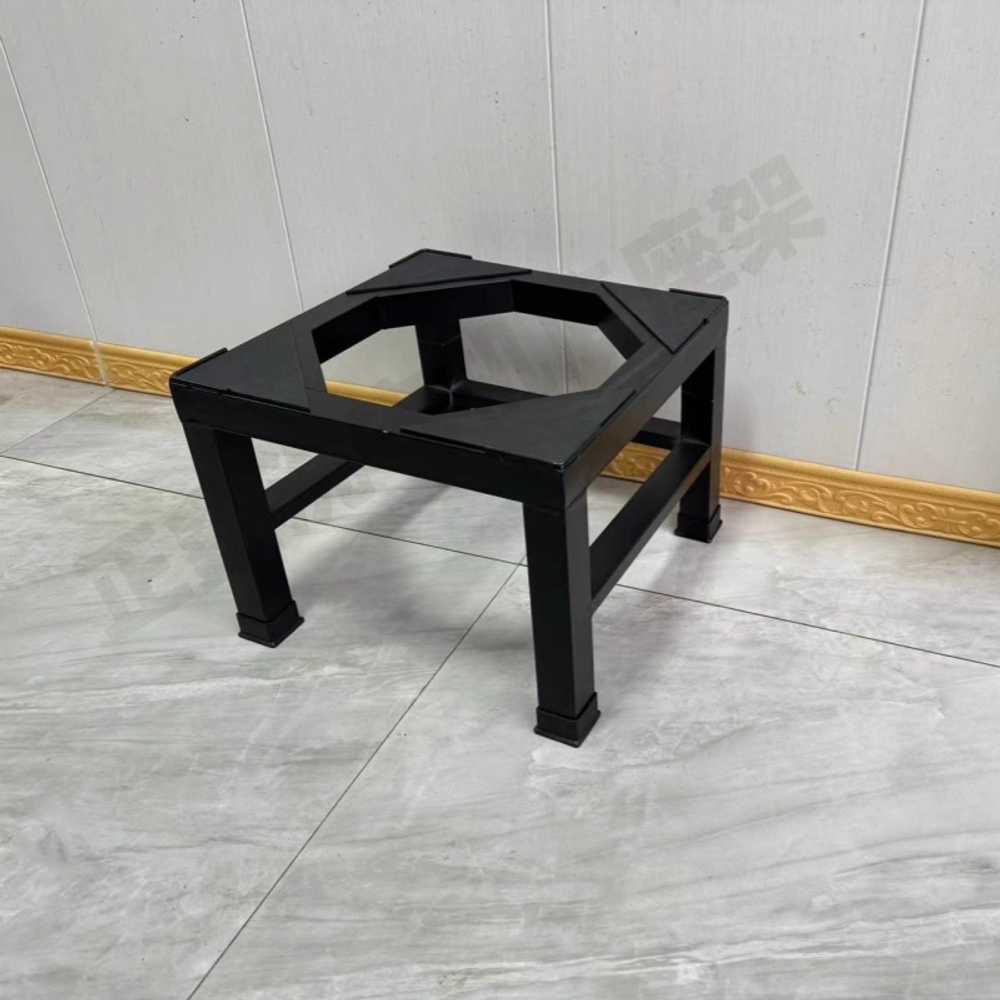 미니 냉장고 받침대 세탁기 렌지대 주방 밥솥 방지 랙 40x40x15 검정 두꺼운 - 상세 이미지 5