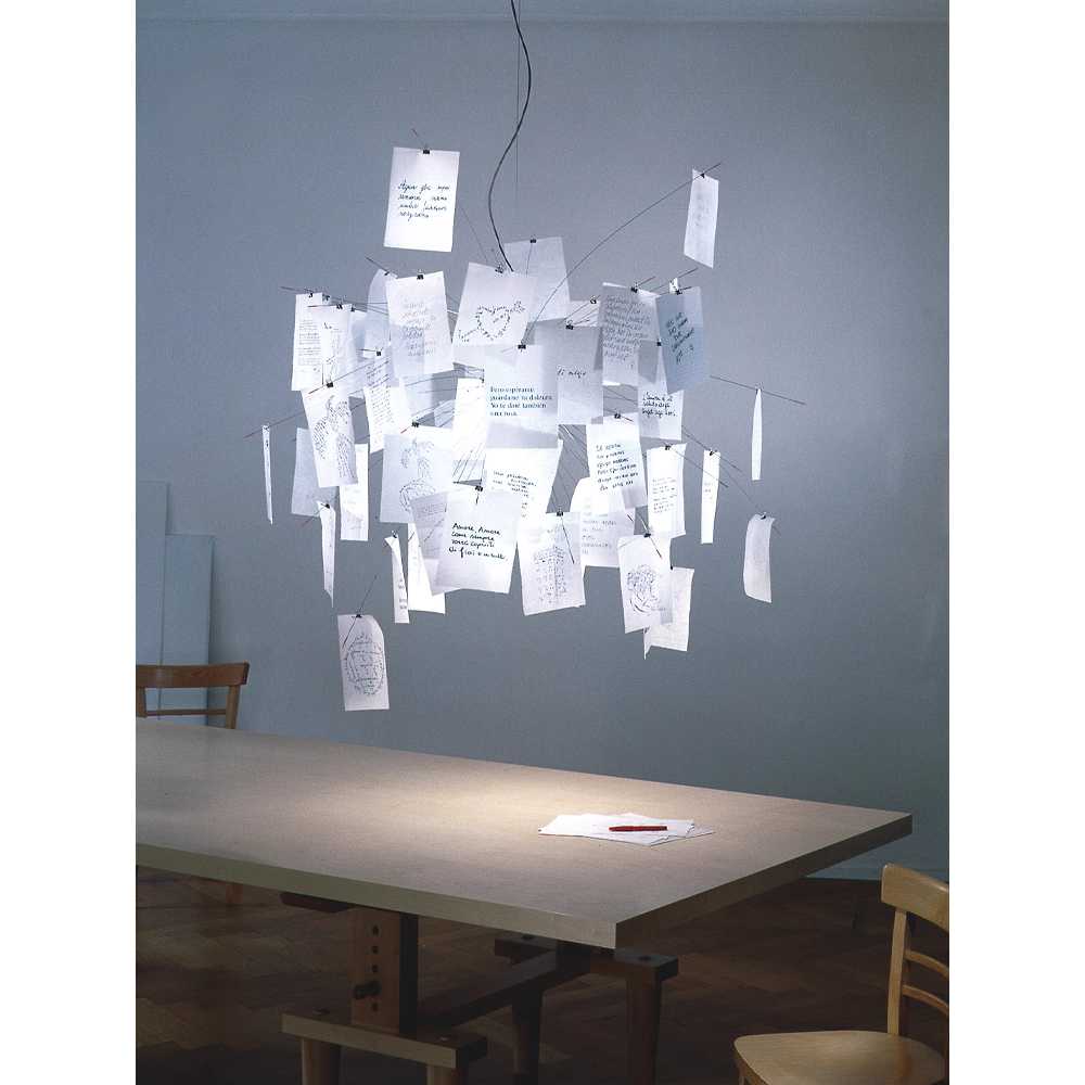 DIY 램프 LED 클립 꾸미기 터치 램프 펜던트 천장 갓 ABC 테마 60x60x35cm - 상세 이미지 2