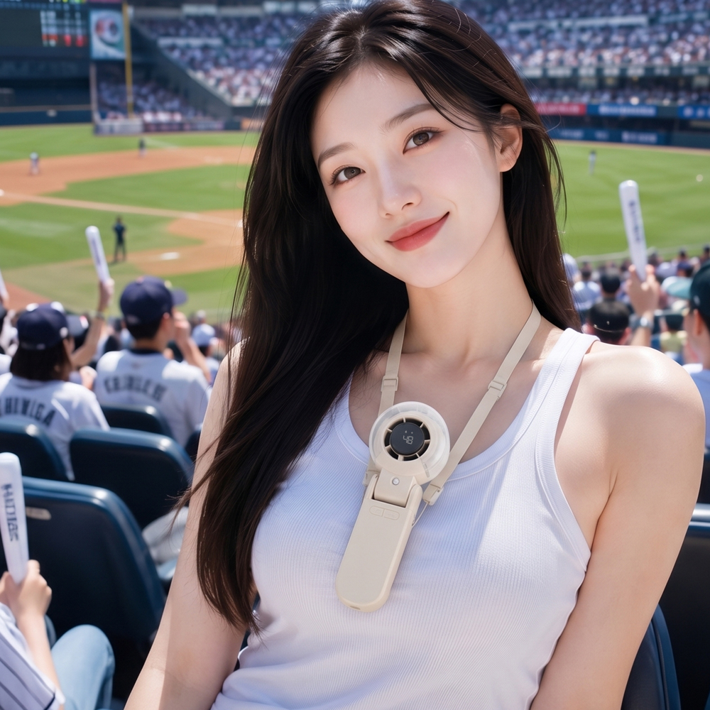 미스트 휴대용 선풍기 냉각 손선풍기 얼음 아이스 미니 BLDC 무선 손풍기 코나에코홈 - 상세 이미지 5