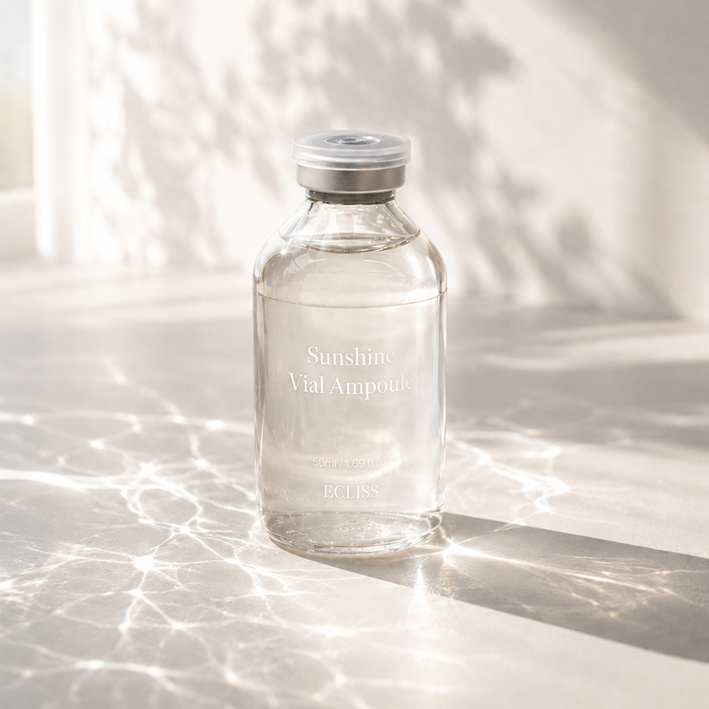 햇살 바이알 앰플 50ml 에클리스 미백 기미잡티케어 앰플 나이아신아마이드 알부틴 - 상세 이미지 2