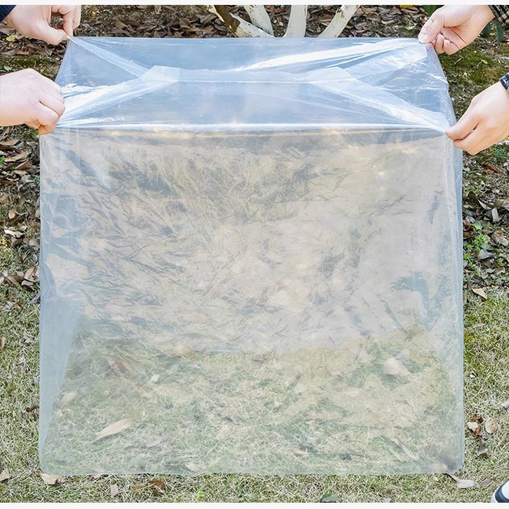PE비닐 사각 포장백 투명 파렛트 덮개 대형 PP 중형 90x60x90cm 저전압 2선 1 이미지 6