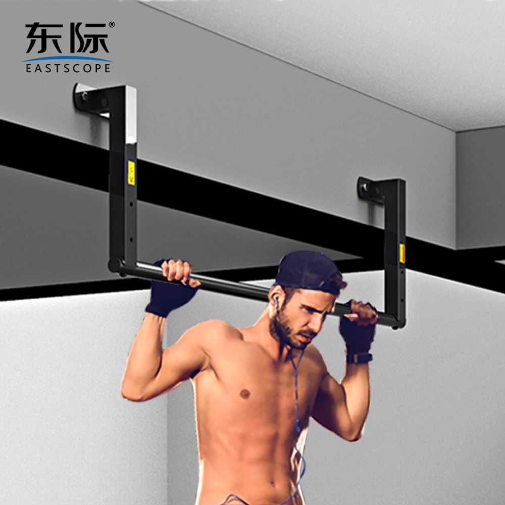 벽고정 풀업바 턱걸이바 코어 치닝걸이 실내 홈트 K133-1 98cm - 상세 이미지 2