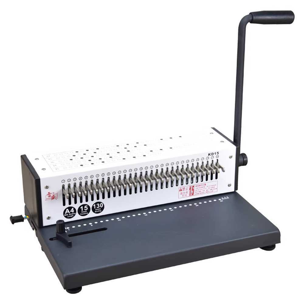 천공작업 타공기 종이 뚫기 구멍 펀치 펀칭기 제본 KD15 (구멍 4.6mm) - 상품 이미지