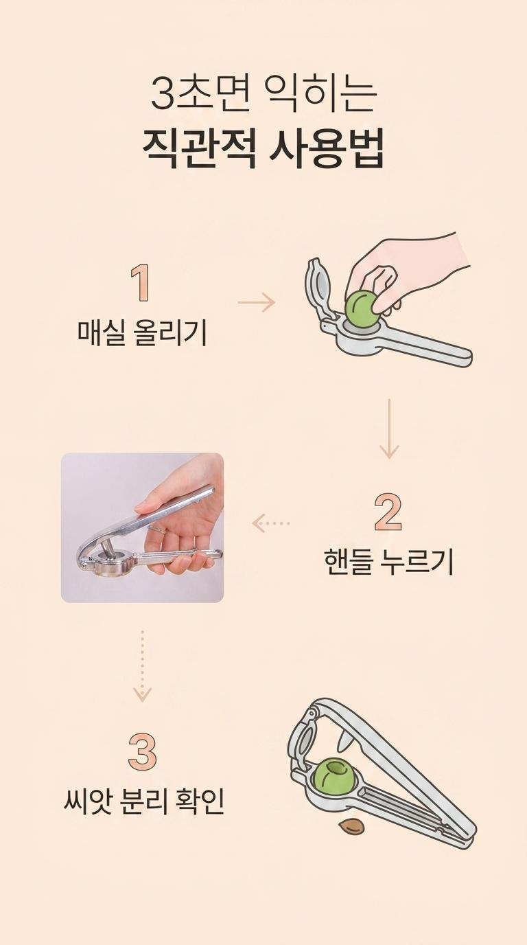 매실씨제거도구 - 상세 이미지 3