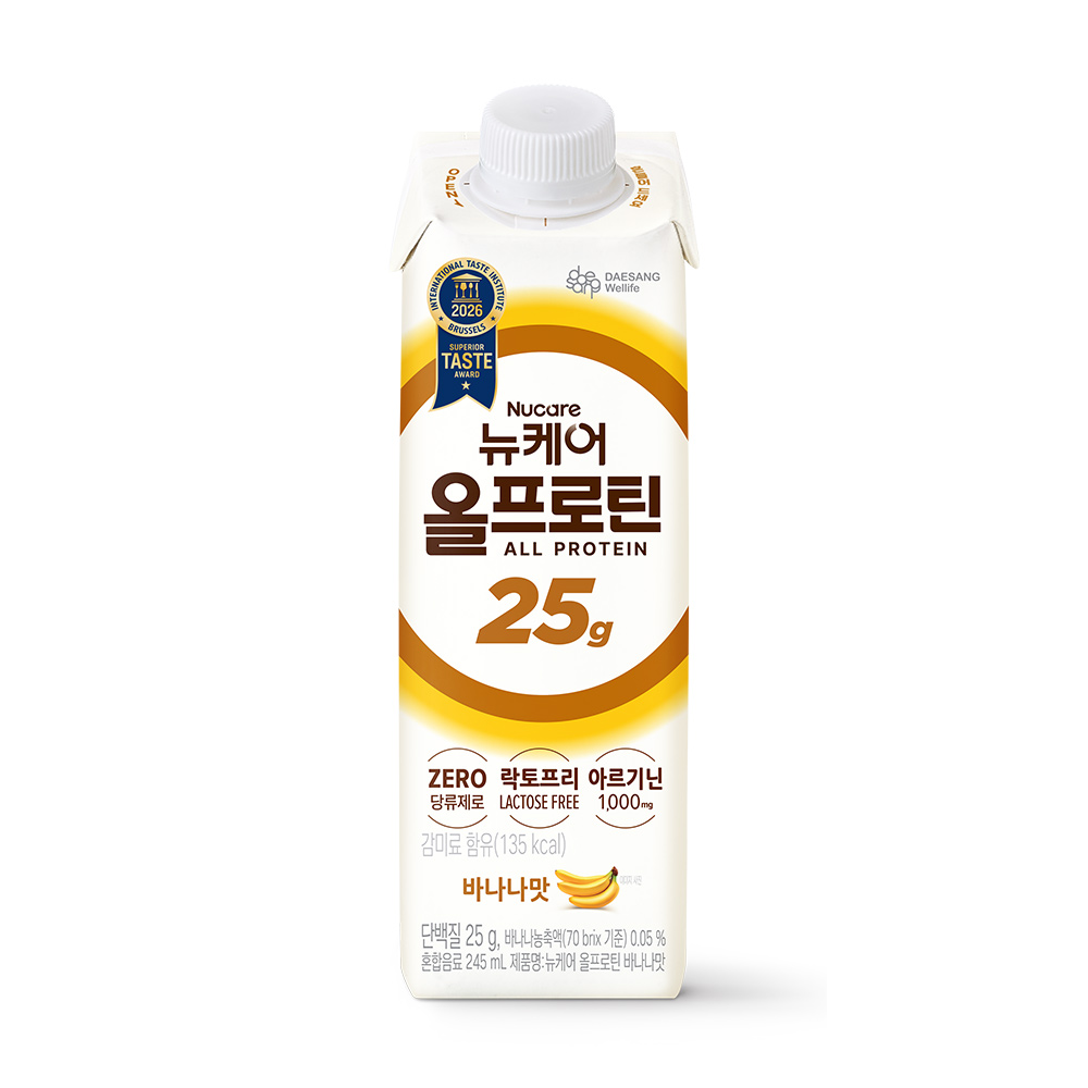 [단백질 25g] 뉴케어 올프로틴 바나나맛 단백질음료 245ml, 48개 이미지 8