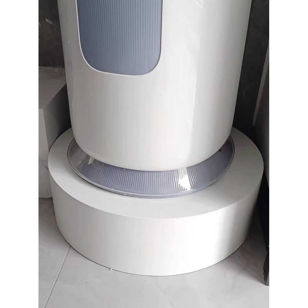 촬영 발판 원형 촬영장 간이 발디딤대 피팅룸 발받침 흰색 10cm 50cm 1층 - 상세 이미지 4
