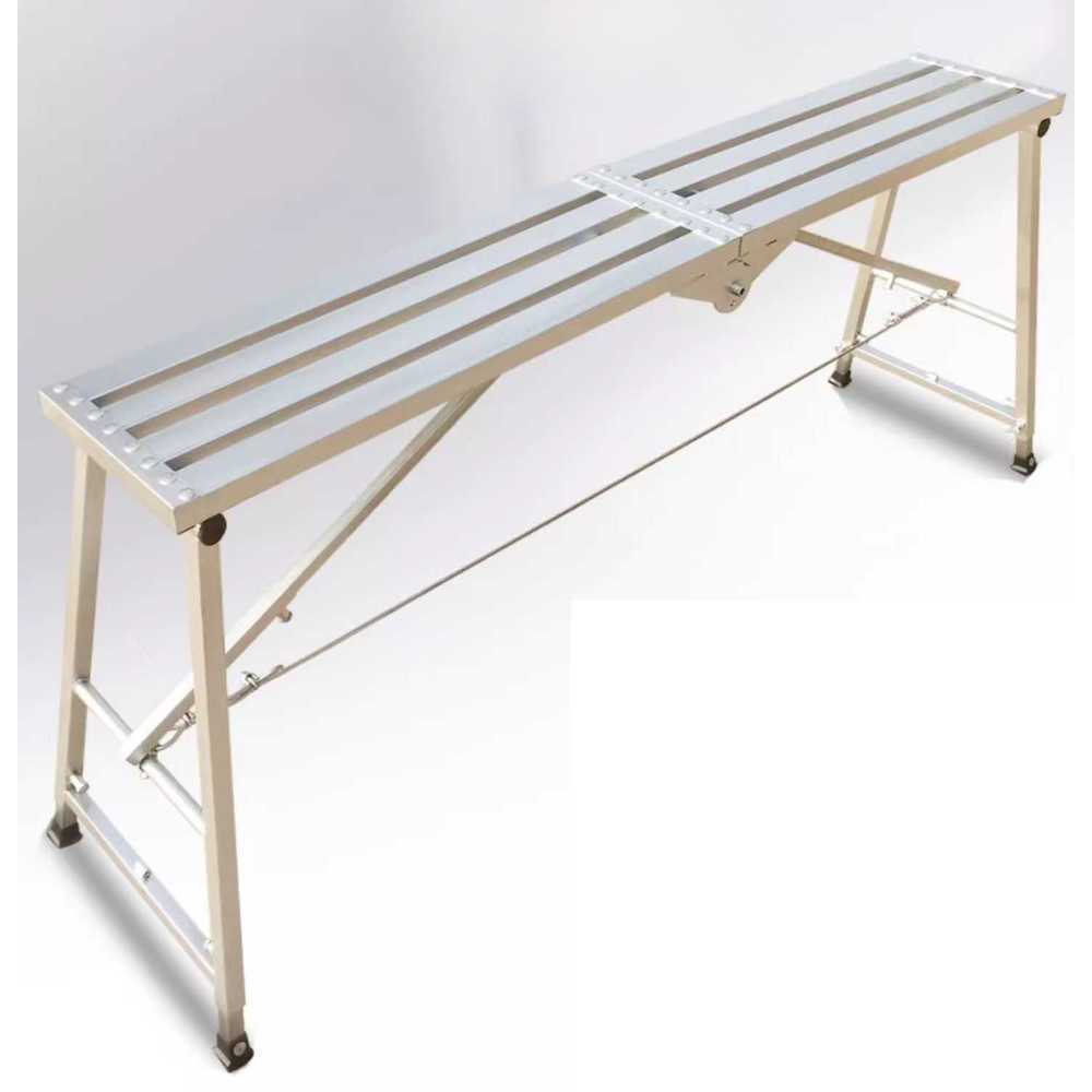 접이식 작업대 이동식 일자형 안전 우마 발판 작업 1.5mX30cm - 상품 이미지